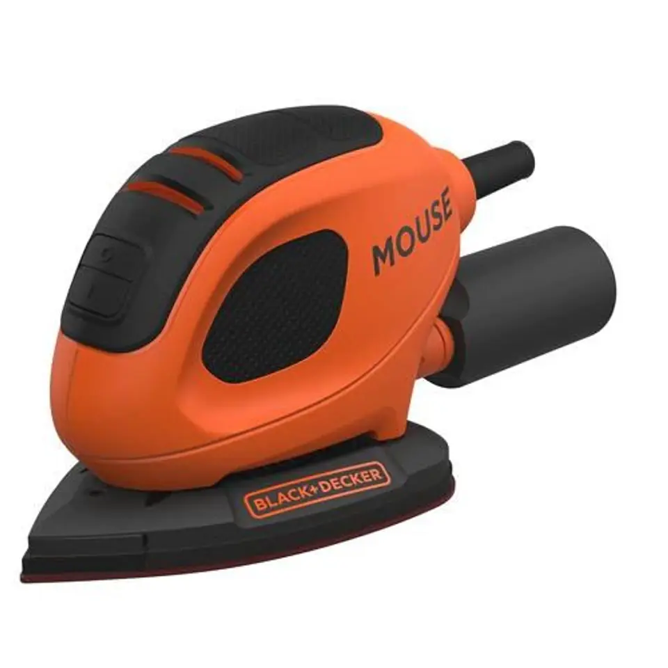 Black & Decker BEW230K Szlifierka orbitalna 11000 RPM Czarny, Pomarańczowy 55 W w sklepie Wasserman.eu