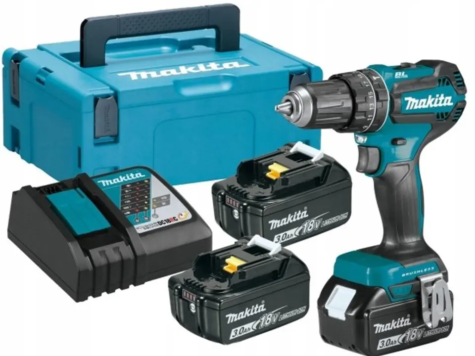 ⁨Drill driver Makita DHP485RF3J⁩ at Wasserman.eu