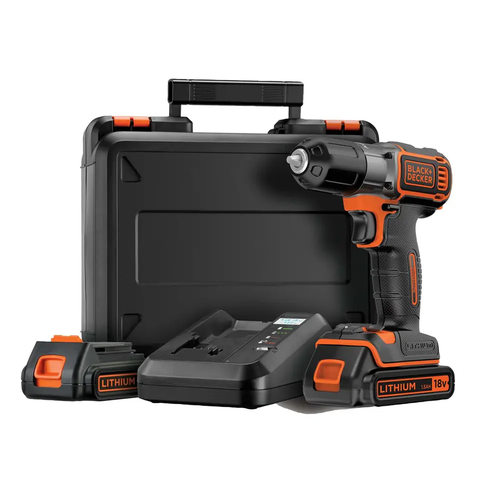 ⁨Black & Decker ASD18KB-QW drill Black, Orange⁩ at Wasserman.eu