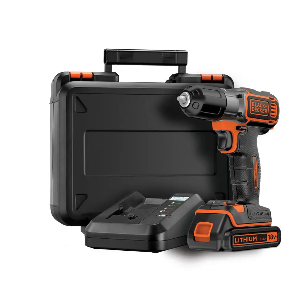 ⁨Black & Decker ASD18K Keyless Black,Orange⁩ at Wasserman.eu