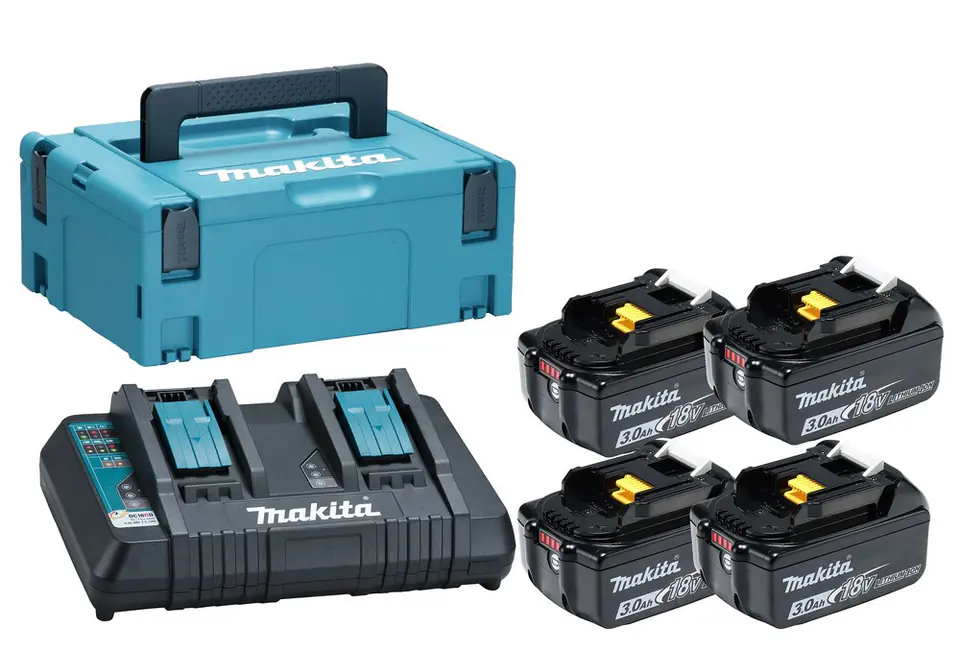 ⁨Makita 197970-3 cordless tool battery / charger Battery & charger set⁩ at Wasserman.eu