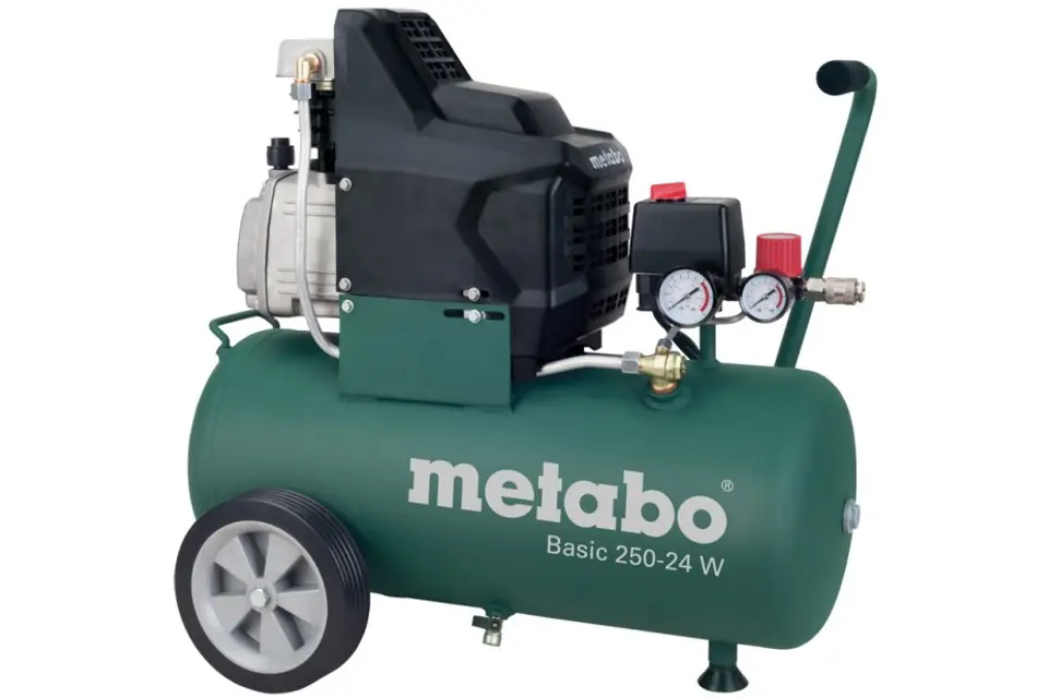 ⁨METABO OIL COMPRESSOR 230V 24L BASIC 250-24 W⁩ at Wasserman.eu