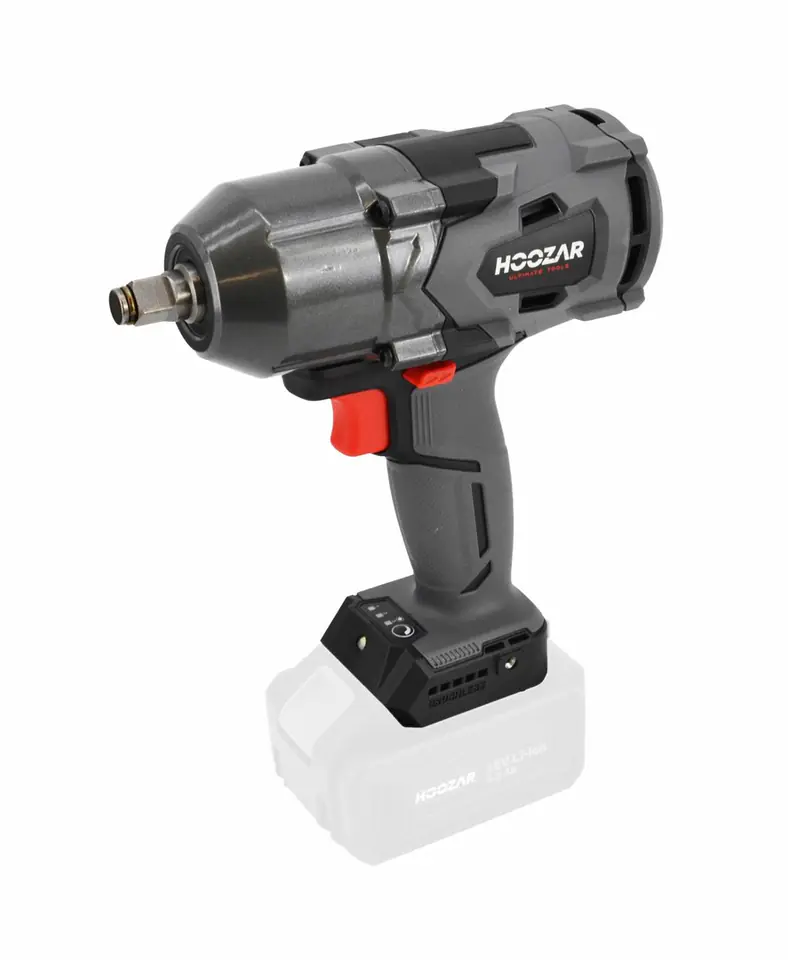 ⁨HOOZAR KLUCZ UDAROWY BEZSZCZOTKOWY 1/2" 18V SOLO 600Nm IW20BL-0⁩ w sklepie Wasserman.eu