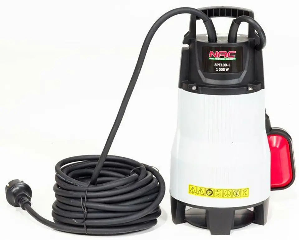 ⁨NAC DIRT WATER PUMP. 1100W SPE100D-L⁩ at Wasserman.eu