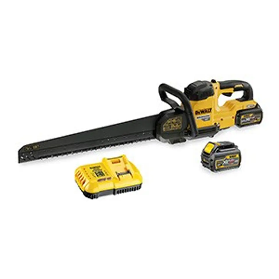 ⁨DeWALT DCS398T2-QW alligator saw⁩ at Wasserman.eu