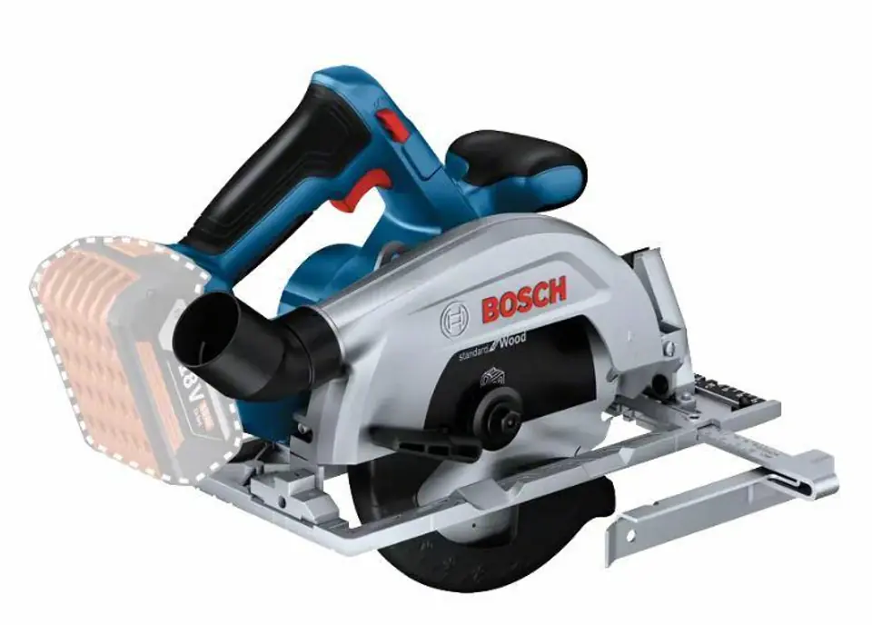 ⁨BOSCH PILARKA TARCZOWA GKS 185-LI 1x5,0Ah 165mm⁩ w sklepie Wasserman.eu