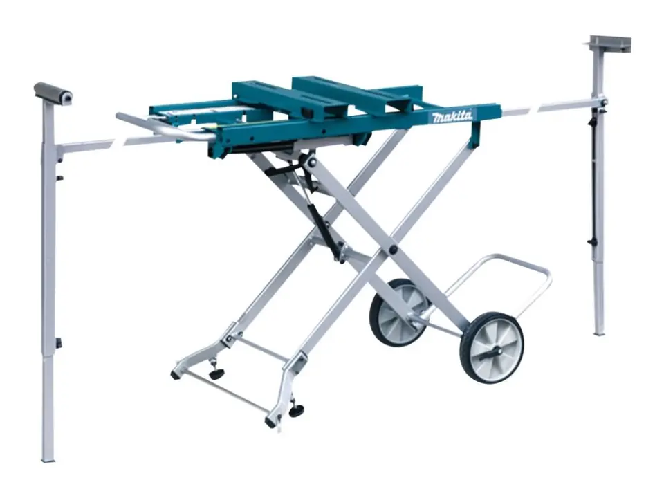 ⁨Makita WST05 stojak do piłowania drewna 4 noga(i) Niebieski, Szary⁩ w sklepie Wasserman.eu