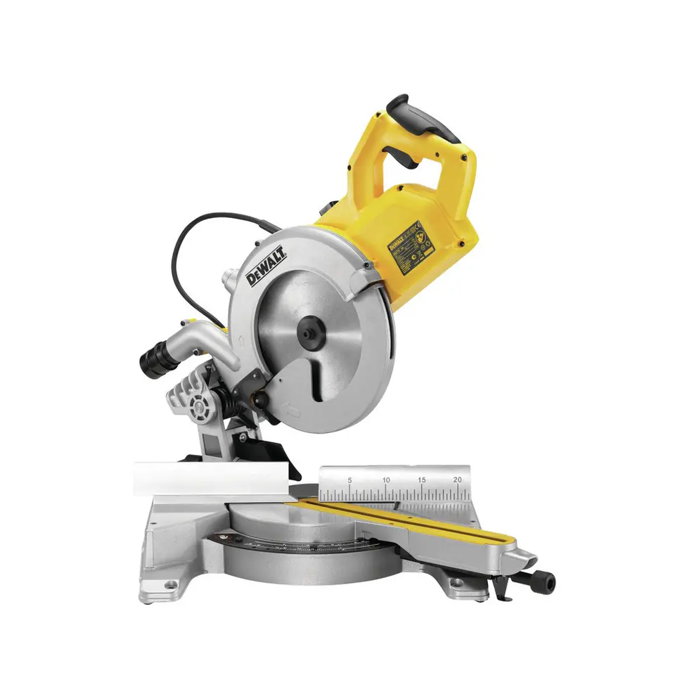 DeWALT DWS778-QS mitre saw 4300 RPM 1850 W at Wasserman.eu