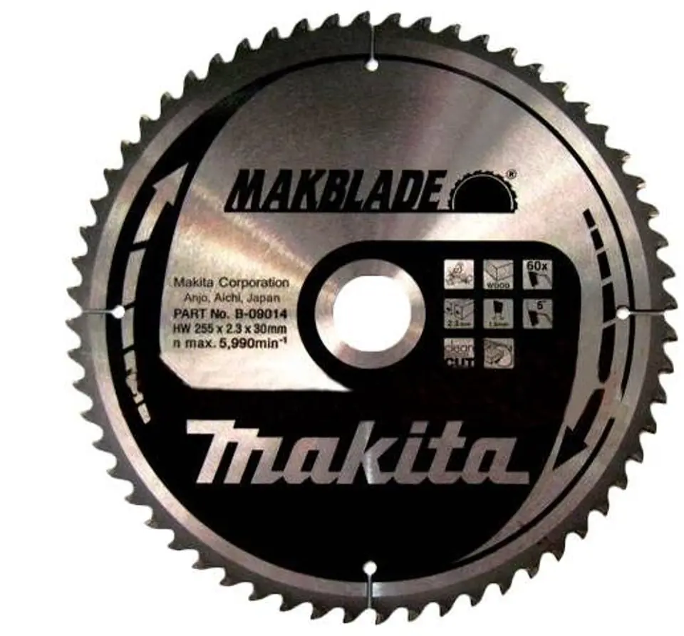 ⁨CIRCULAR SAW 255x30mm 32-TEETH MAKBLADE >>>B-32720⁩ at Wasserman.eu