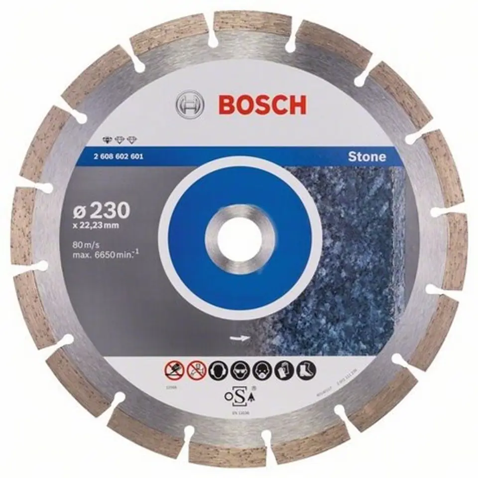 ⁨BOSCH TARCZA DIAMENTOWA  230x22 SEG STONE⁩ w sklepie Wasserman.eu