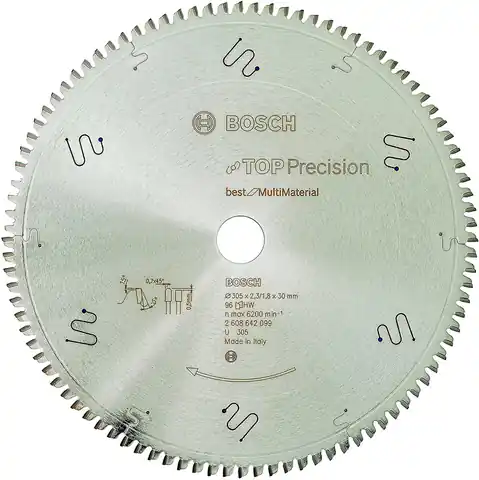⁨Bosch Top Precision Best for Multi Material Circular Saw Blades⁩ at Wasserman.eu