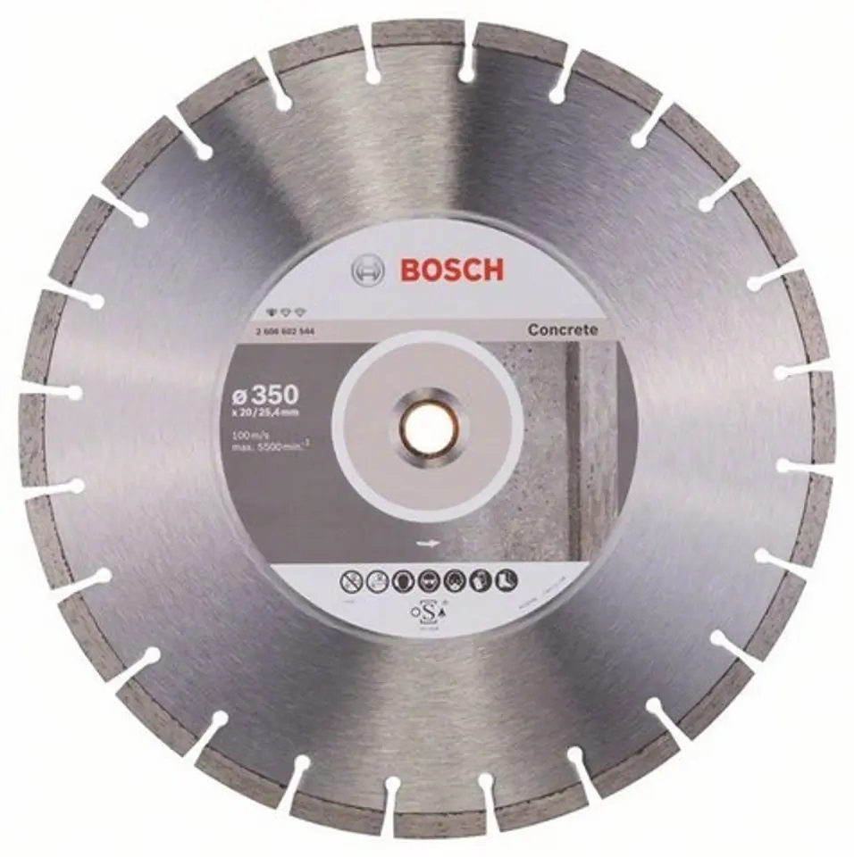 ⁨BOSCH TARCZA DIAMENTOWA 350x25,4 SEG CONCRETE⁩ w sklepie Wasserman.eu