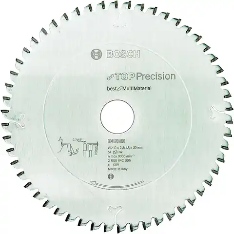 ⁨Bosch ‎2608642096 circular saw blade 30.5 cm 1 pc(s)⁩ at Wasserman.eu