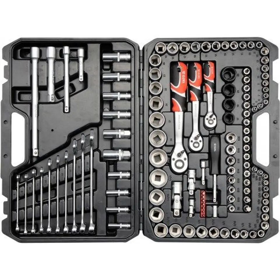 ⁨Yato YT-38801 mechanics tool set 120 tools⁩ at Wasserman.eu