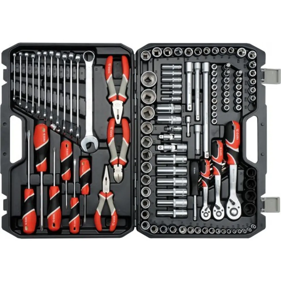 ⁨Yato YT-38881 mechanics tool set 129 tools⁩ at Wasserman.eu