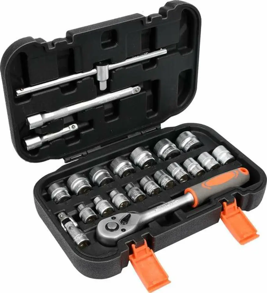 ⁨Tool kit 3/8" 22-piece STHOR 58661⁩ at Wasserman.eu