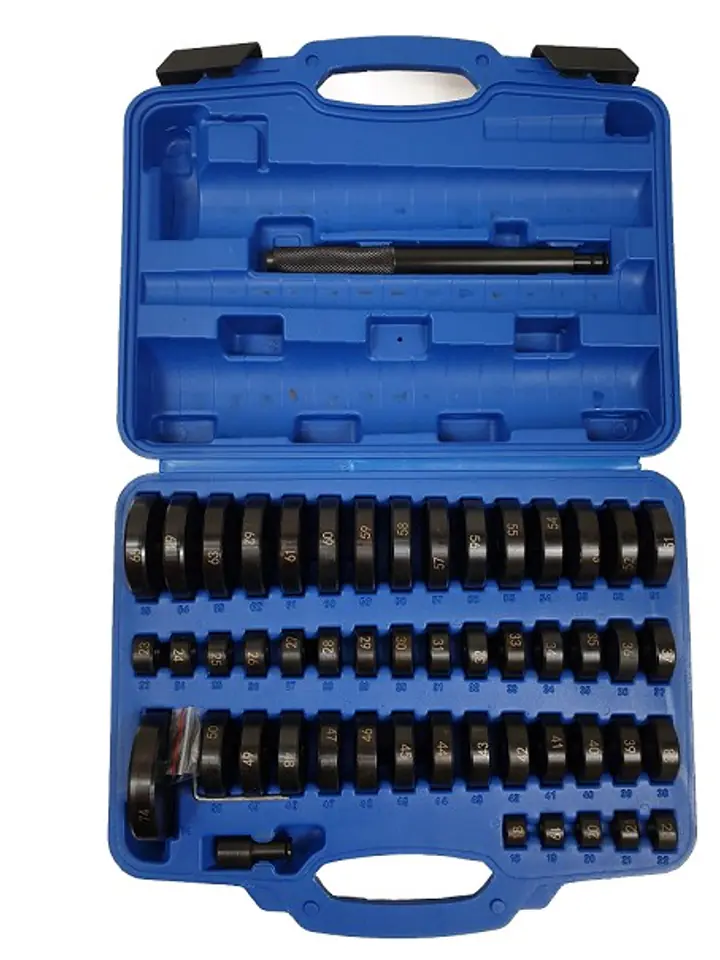 ⁨ŚCIĄGACZ TULEI ŁOŻYSK ADAPTERY PRASY 52el. 18-74mm SILVER⁩ w sklepie Wasserman.eu