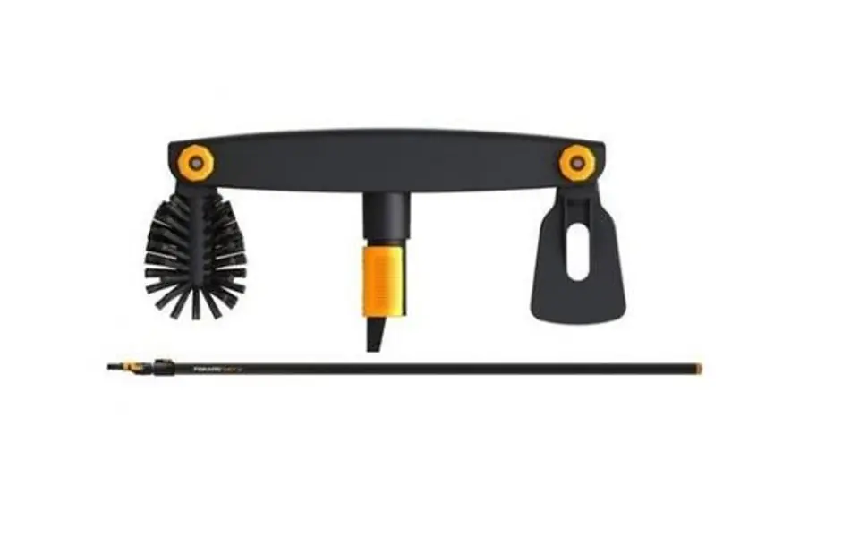 ⁨FISKARS GUTTER BRUSH WITH TELESCOPIC HANDLE⁩ at Wasserman.eu