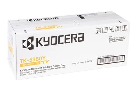⁨Kyocera oryginalny toner TK-5380Y, TK5380Y, yellow, 10000s⁩ w sklepie Wasserman.eu
