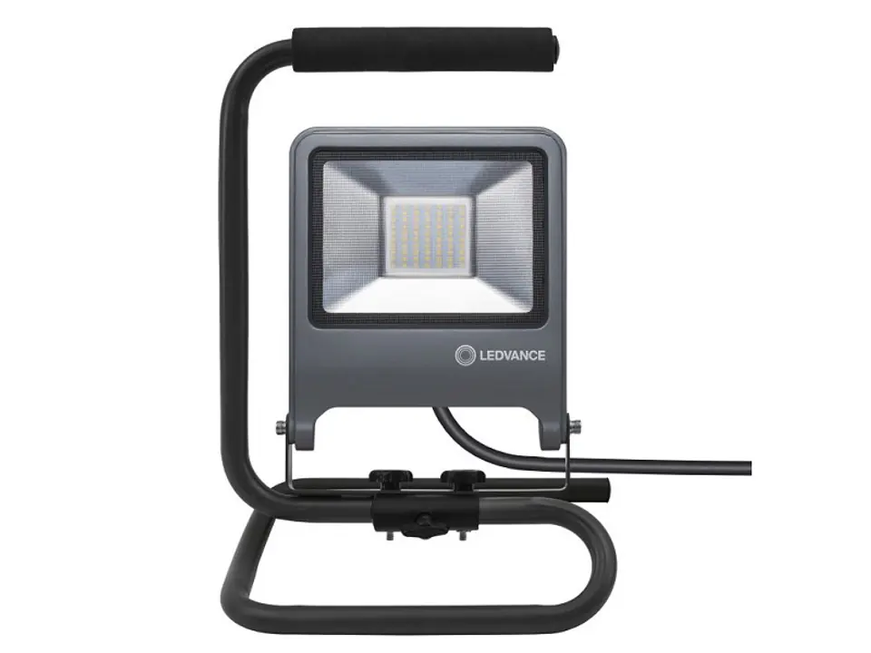 ⁨LED WORKLIGHT S-STAND PRZENOŚNY NAŚWIETLACZ LED 50W NW 4000K 4500LM IP65 120ST ALUMINIUM/ SZKŁO⁩ w sklepie Wasserman.eu