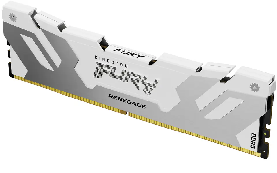 ⁨Kingston Technology FURY 16GB 6400MT/s DDR5 CL32 DIMM Renegade White XMP⁩ at Wasserman.eu