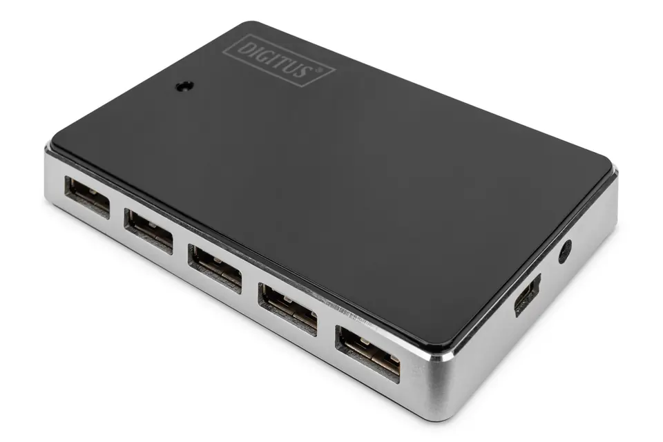 ⁨Digitus USB 2.0 Hub, 10-Port⁩ at Wasserman.eu