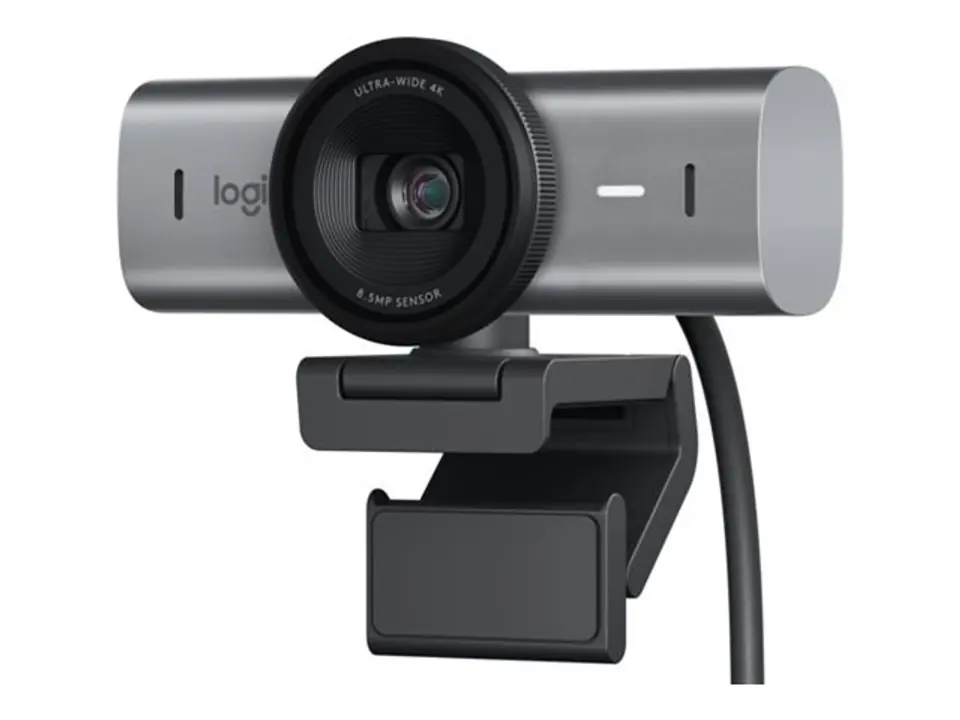 ⁨Logitech MX Brio 705 for Business kamera internetowa 8,5 MP 4096 x 2160 px USB 3.2 Gen 1 (3.1 Gen 1) Aluminium, Czarny⁩ w sklepie Wasserman.eu