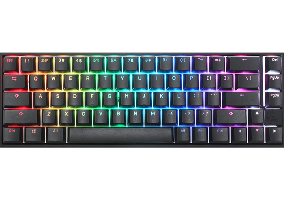 ⁨Ducky Mecha Pro SF keyboard Gaming USB German Black⁩ at Wasserman.eu