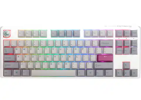 ⁨Ducky One 3 Mist Grey TKL Gaming Keyboard, RGB LED - MX-Ergo-Clear⁩ at Wasserman.eu