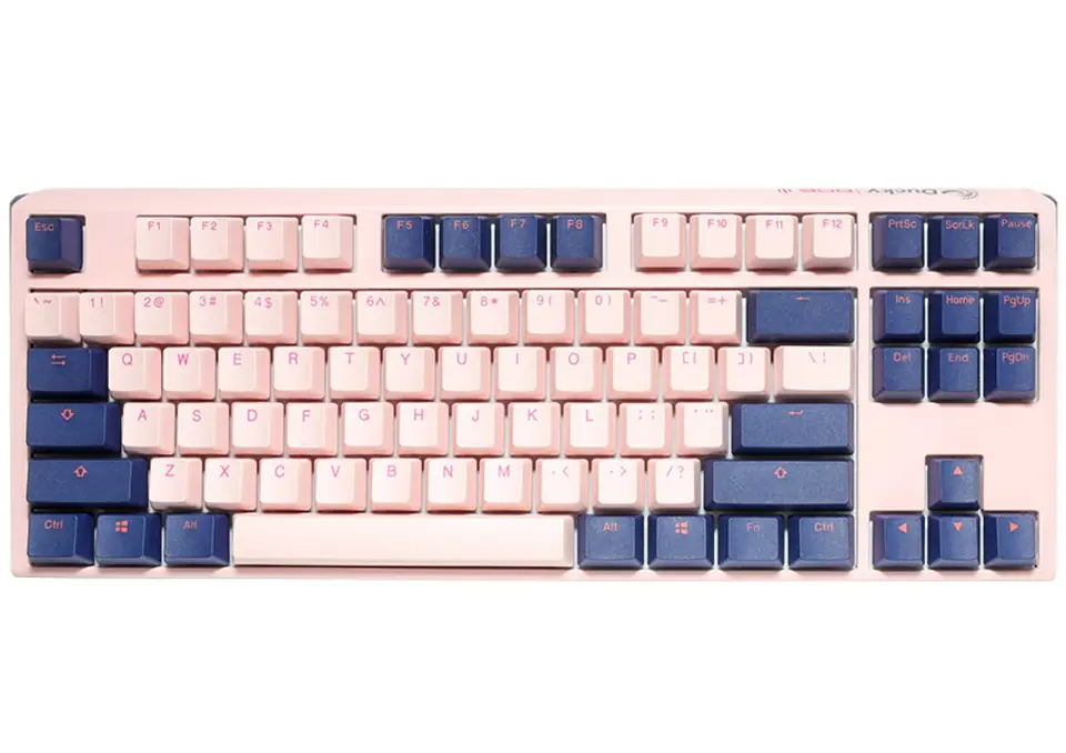 ⁨Klawiatura do gier Ducky One 3 Fuji TKL — MX-Silent-Red (US)⁩ w sklepie Wasserman.eu