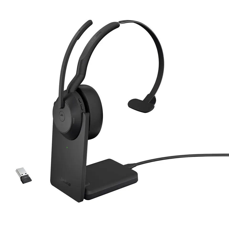 ⁨Jabra Evolve2 55 MS Mono - headset - m⁩ at Wasserman.eu