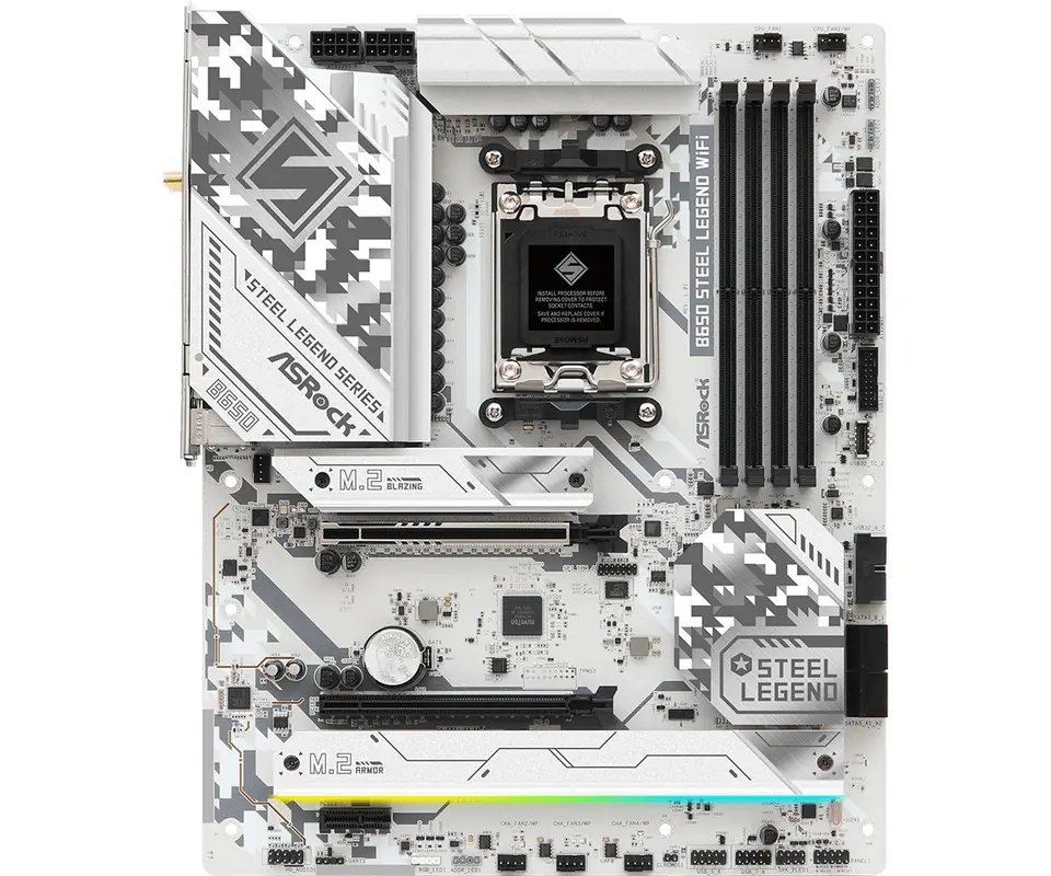 ⁨Asrock B650 STEEL LEGEND WIFI motherboard⁩ at Wasserman.eu