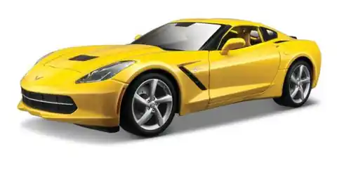 ⁨MAISTO 31182-53 Chevrolet Corvette Stingray 2014 yellow car 1:18 scale⁩ at Wasserman.eu