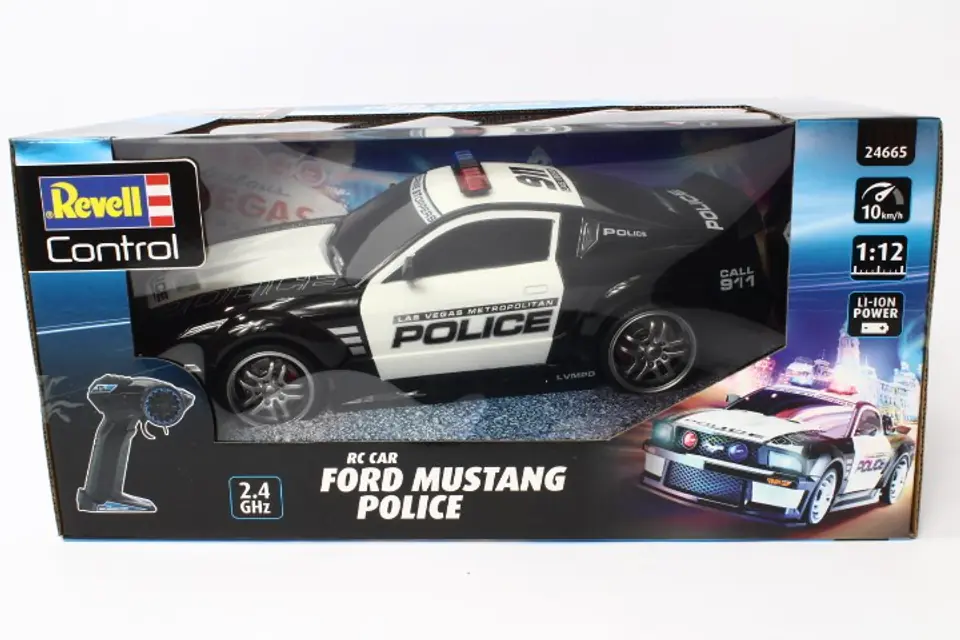 ⁨REVELL 24665 Auto na radio Car Ford Mustang Police⁩ w sklepie Wasserman.eu