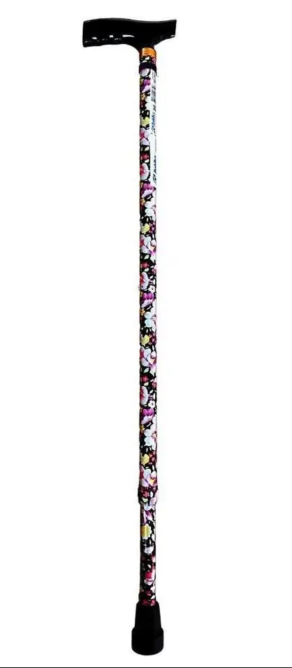 ⁨Walking stick aluminium decorative Flowers⁩ at Wasserman.eu