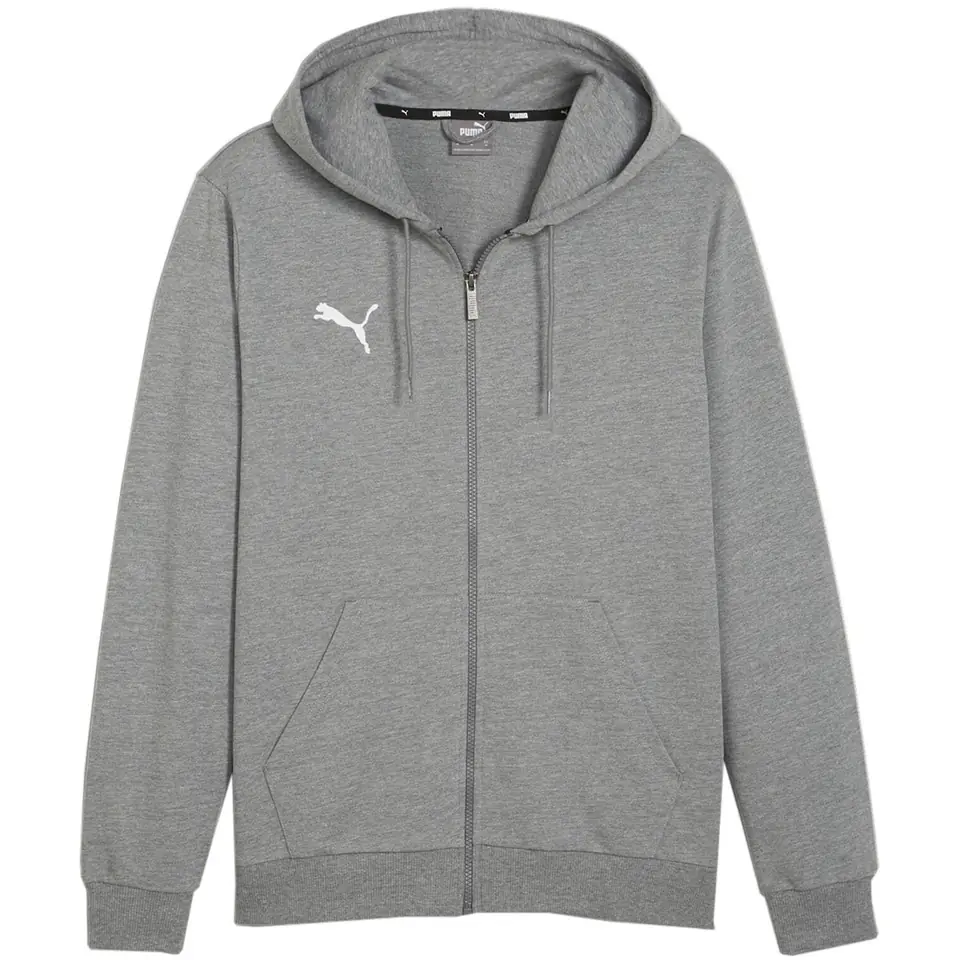 ⁨Puma Team Goal Casuals Hooded Grey 658595 33⁩ at Wasserman.eu