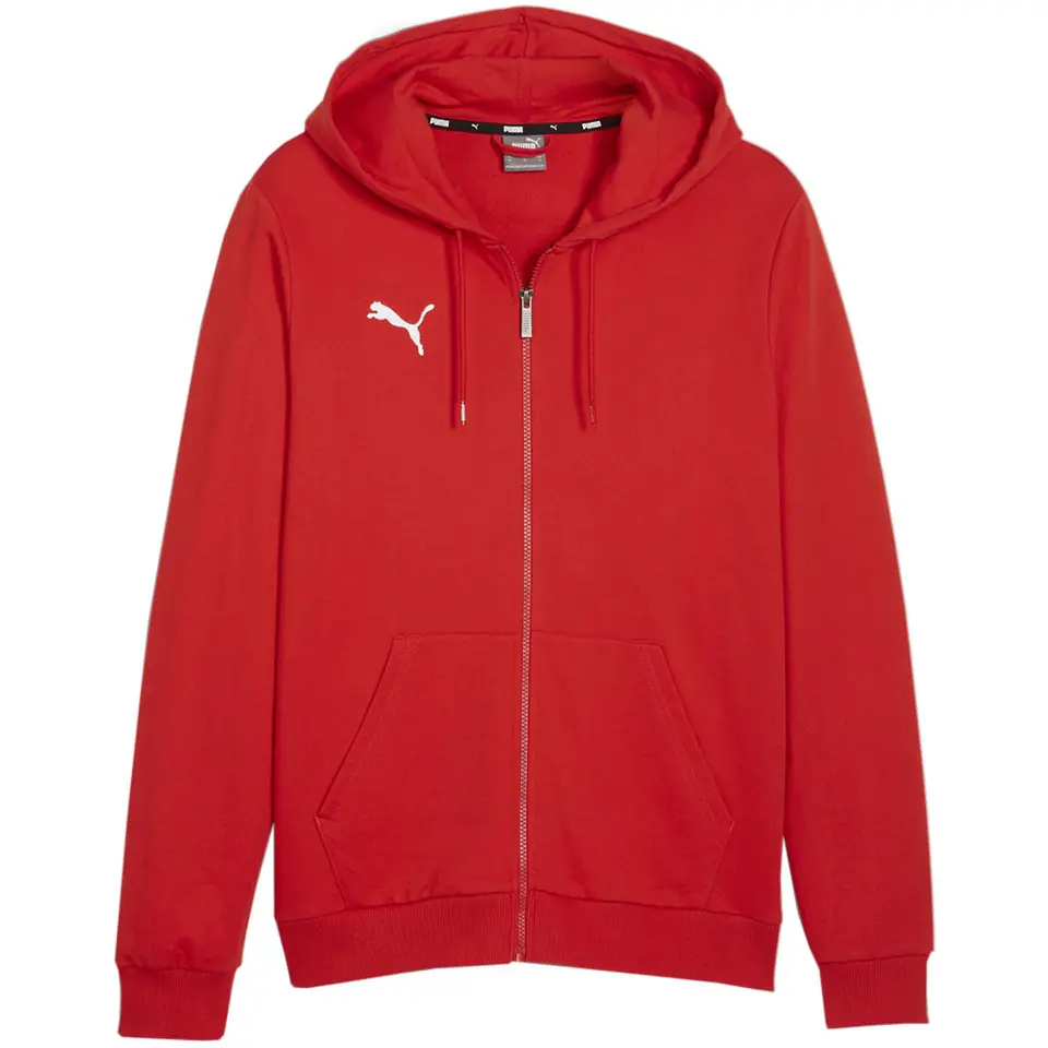 ⁨Bluza męska Puma Team Goal Casuals Hooded czerwona 658595 01⁩ w sklepie Wasserman.eu