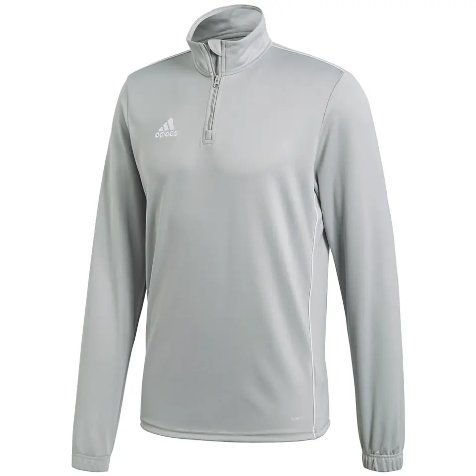 ⁨Bluza męska adidas Core 18 Training Top szara CV4000⁩ w sklepie Wasserman.eu