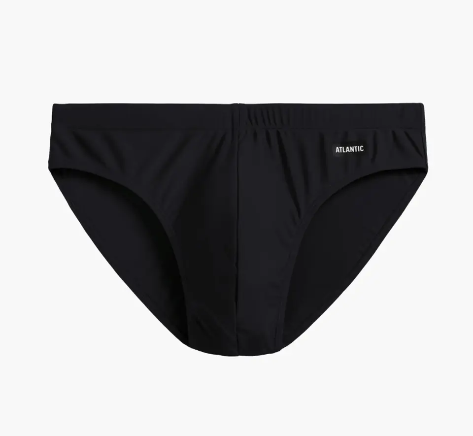 ⁨SLIPY KĄPIELOWE ATLANTIC KMT-334 WL24 CZA (kolor czarny, rozmiar M)⁩ w sklepie Wasserman.eu