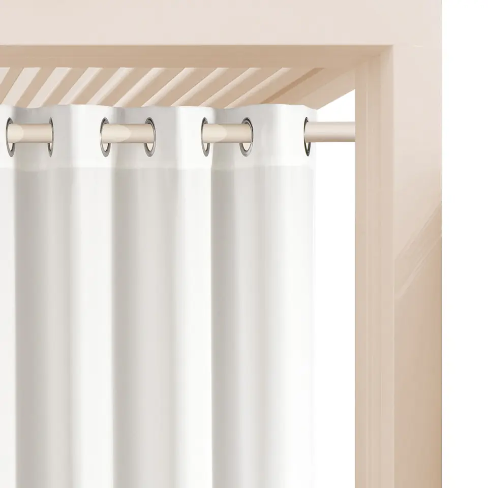 ⁨Patio curtain - GARDEN LINE 155x250 Broken white⁩ at Wasserman.eu