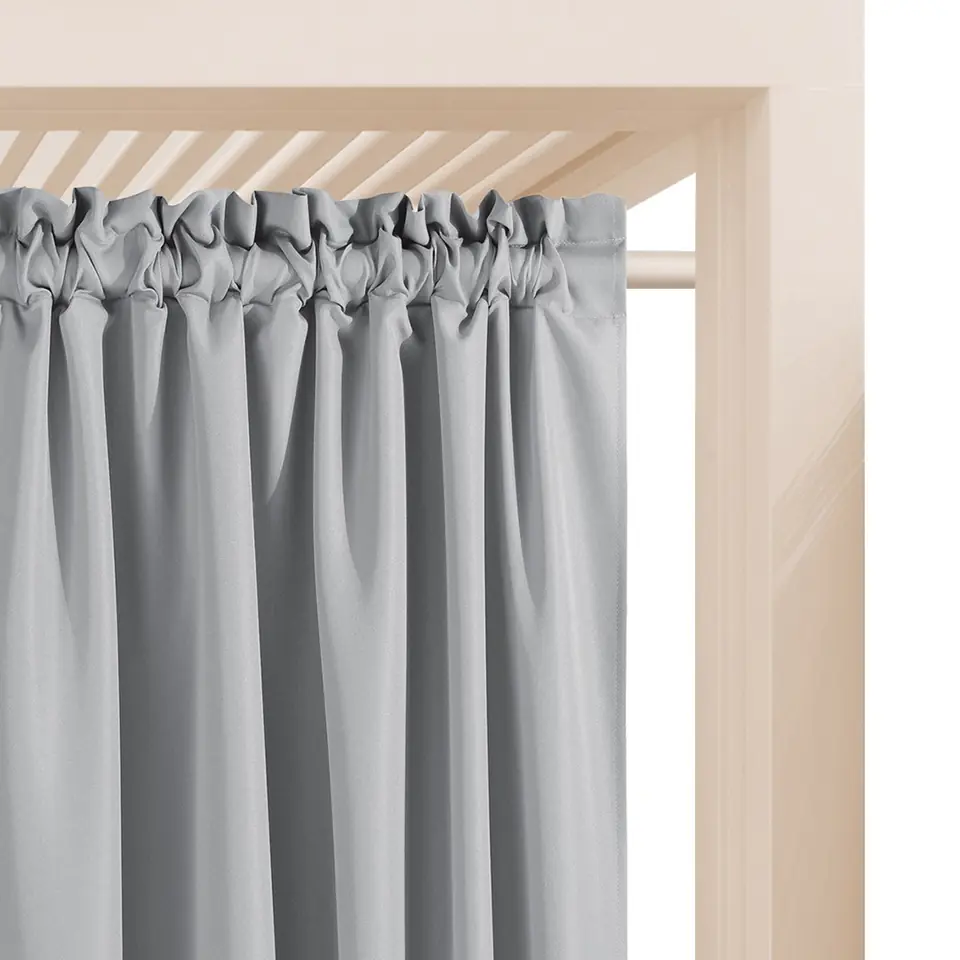 ⁨Terrace curtain - GARDEN LINE 155x250 Light grey⁩ at Wasserman.eu