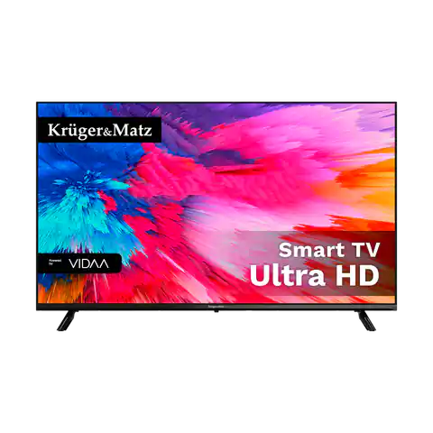 ⁨Telewizor Kruger&Matz 50" UHD smart DVB-T2/S2 H.265 Hevc VIDAA⁩ w sklepie Wasserman.eu