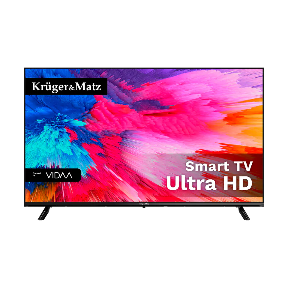 ⁨Telewizor Kruger&Matz 50" UHD smart DVB-T2/S2 H.265 Hevc VIDAA⁩ w sklepie Wasserman.eu