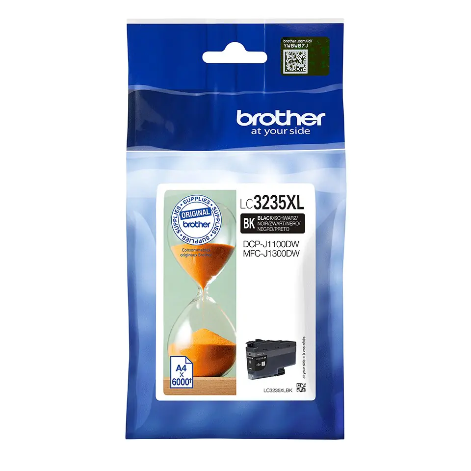 ⁨Brother LC-3235XLBK ink cartridge 1 pc(s) Original High (XL) Yield Black⁩ at Wasserman.eu