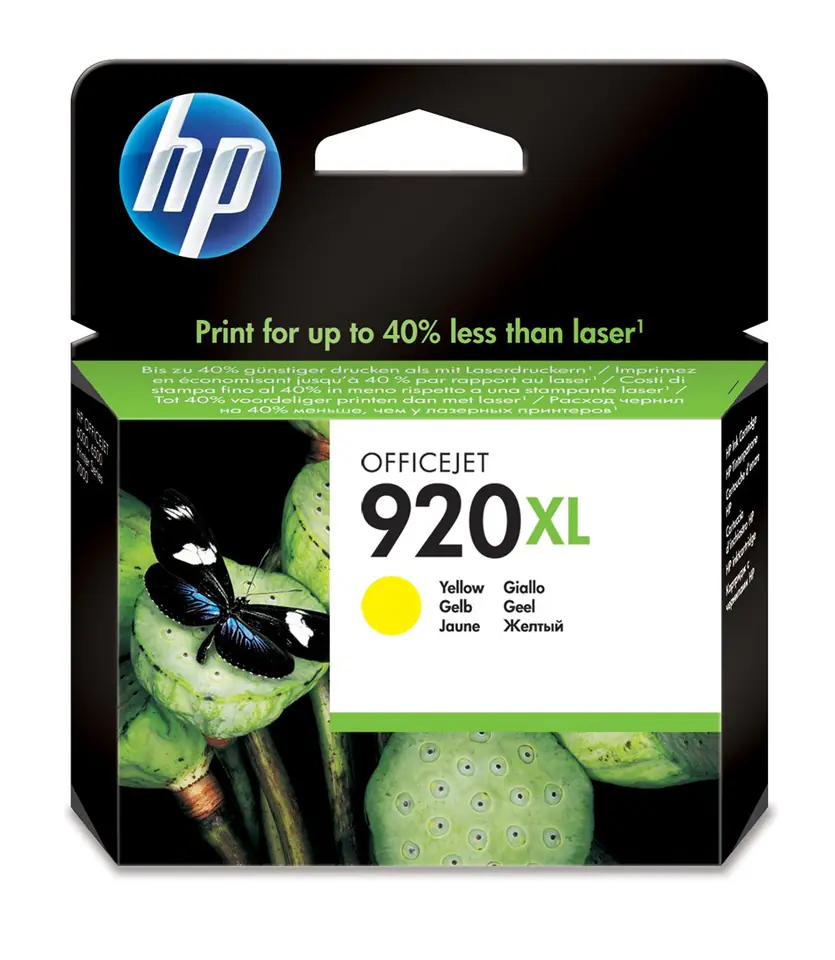 ⁨HP 920XL - Hojtydende - gul - oryginał⁩ w sklepie Wasserman.eu
