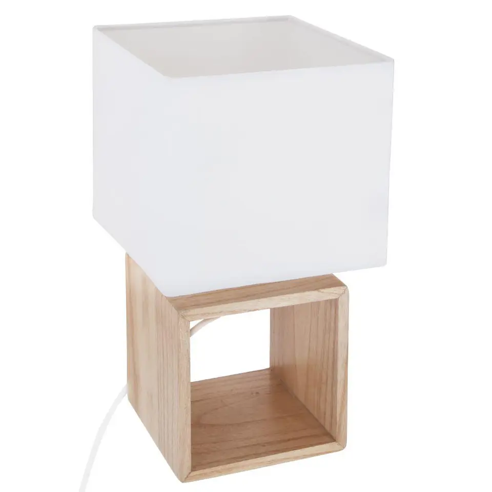 Lampka nocna Pojo kwadratowa 32 cm w sklepie Wasserman.eu