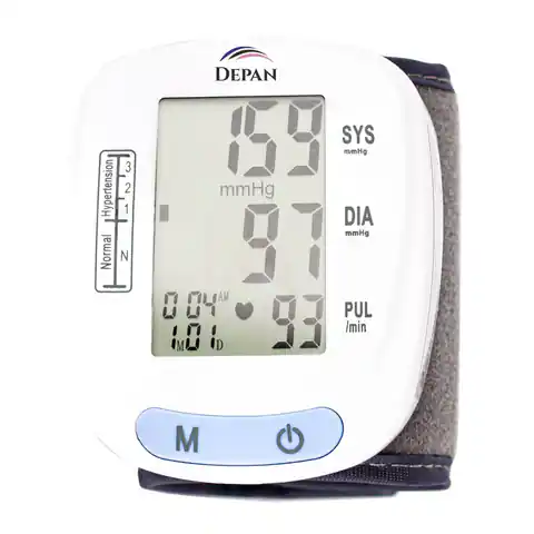 ⁨Automatic wrist blood pressure monitor DEPAN⁩ at Wasserman.eu