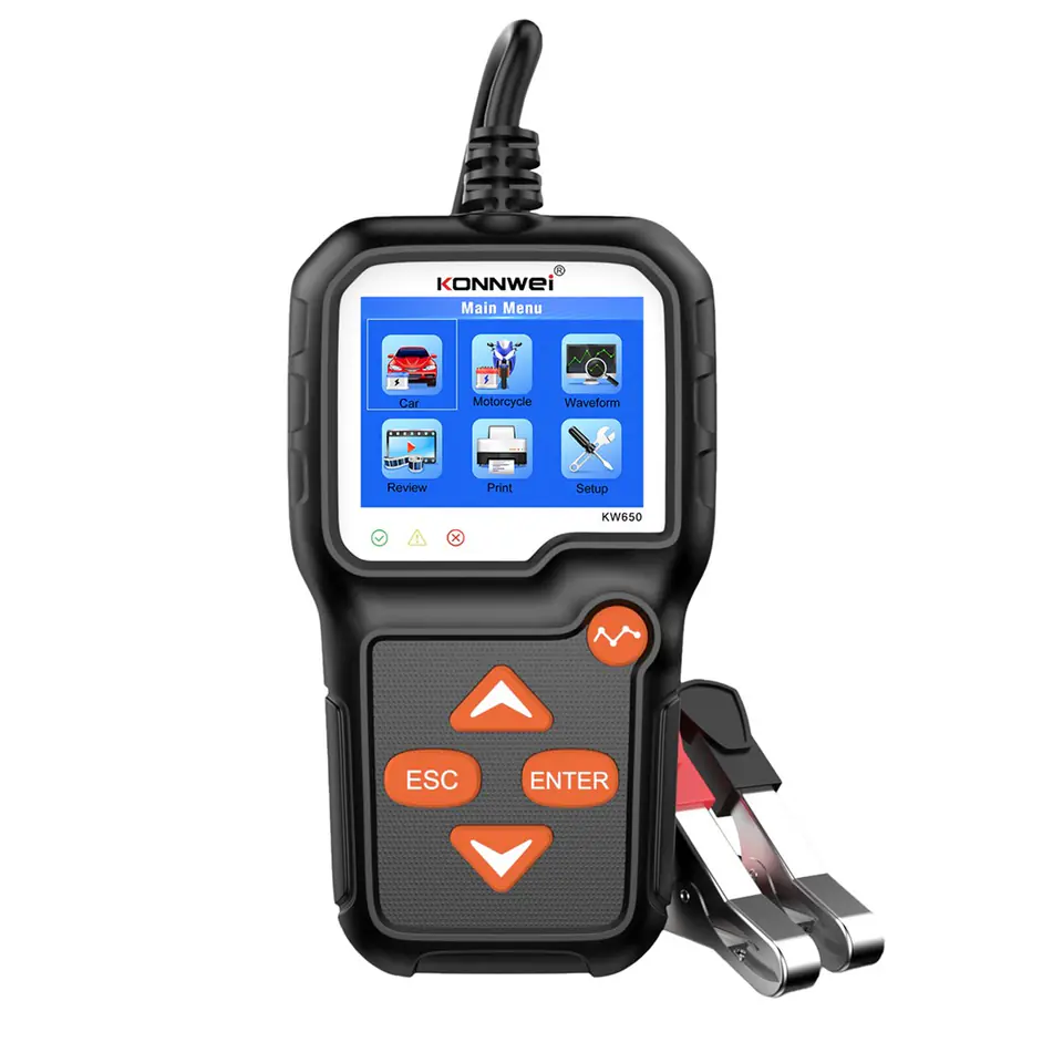 ⁨Miernik baterii Konnwei KW650⁩ w sklepie Wasserman.eu