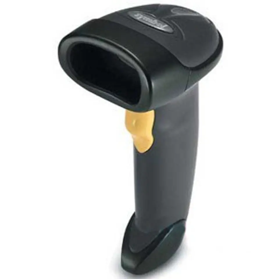 ⁨Zebra LS2208 Bar Code Scanner , 7 ft Black 1D Laser Black⁩ at Wasserman.eu