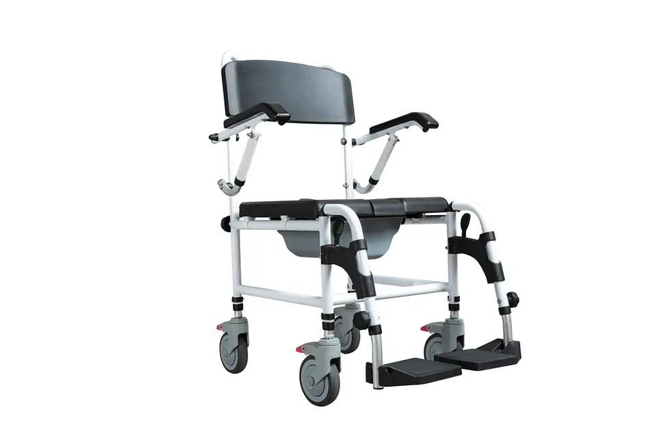 ⁨Toilet and shower wheelchair 3-in-1 MASTER-TIM Timago⁩ at Wasserman.eu